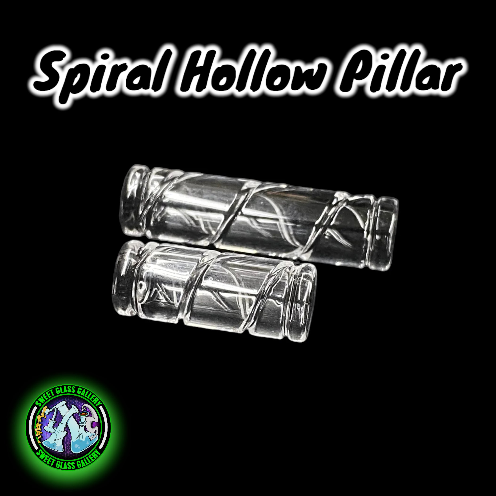 GeeWest - Pillar - Hollow - Spiral 8mm