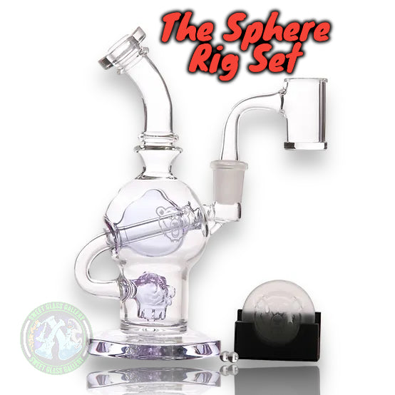 Bear Quartz - Sphere Ball Rig Set