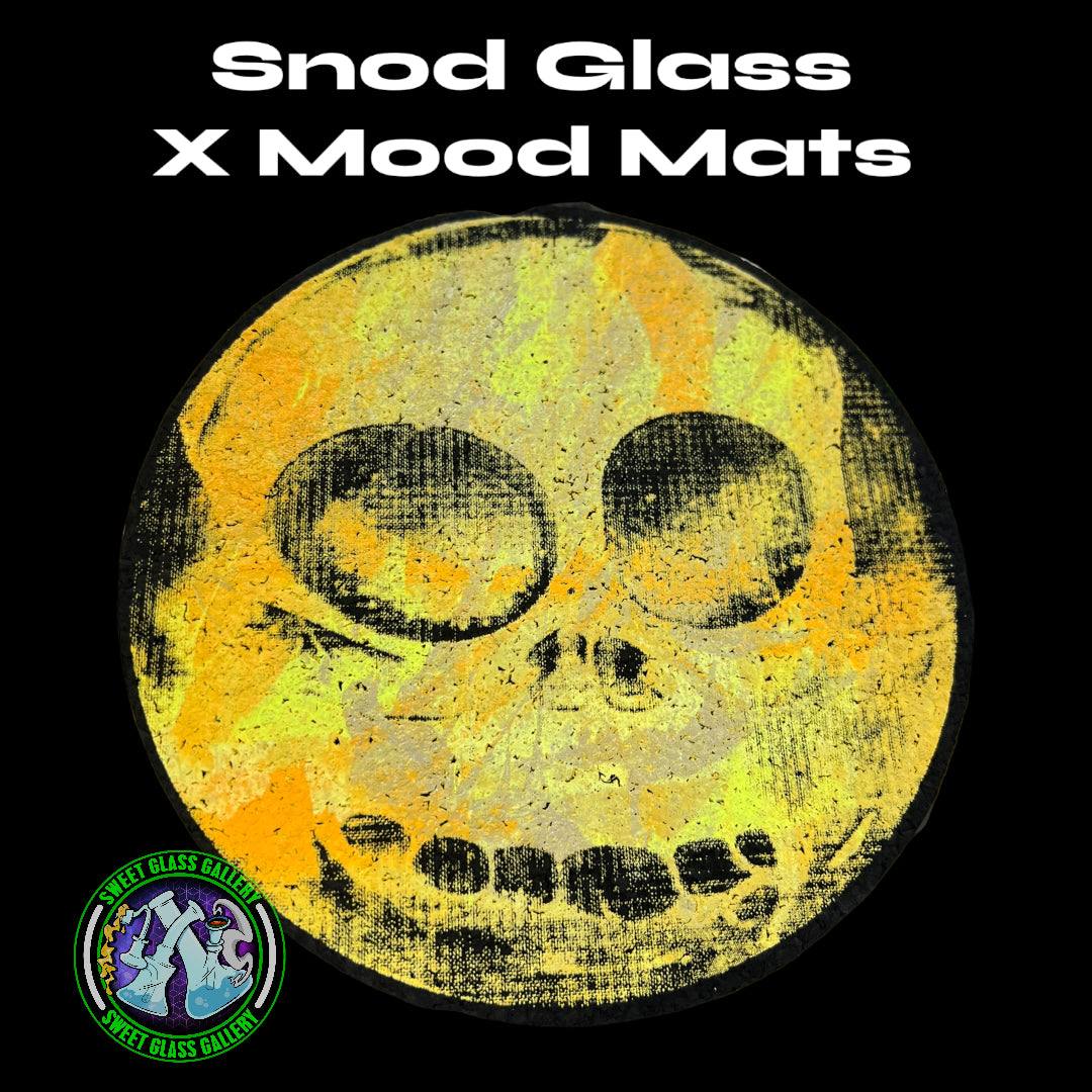 Moodmats -Dab Mat - Snod Grass (Skull)