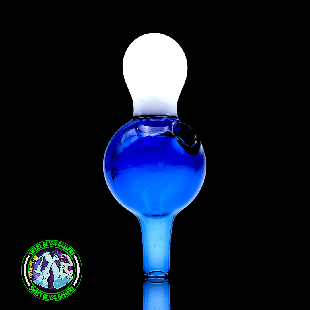 CPB Glass - Directional Carb Cap (Blue & White)