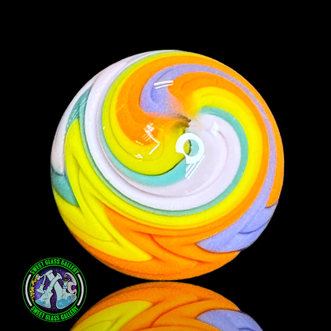 Andy Melts - Line-Worked Marble 22mm #2