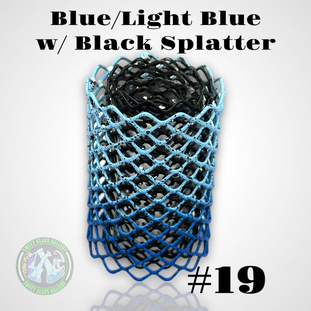 Mamba Guardz - Blazer GT8000 Torch Heat Cage #19 (Blue/Light Blue w/ Black Splatter)