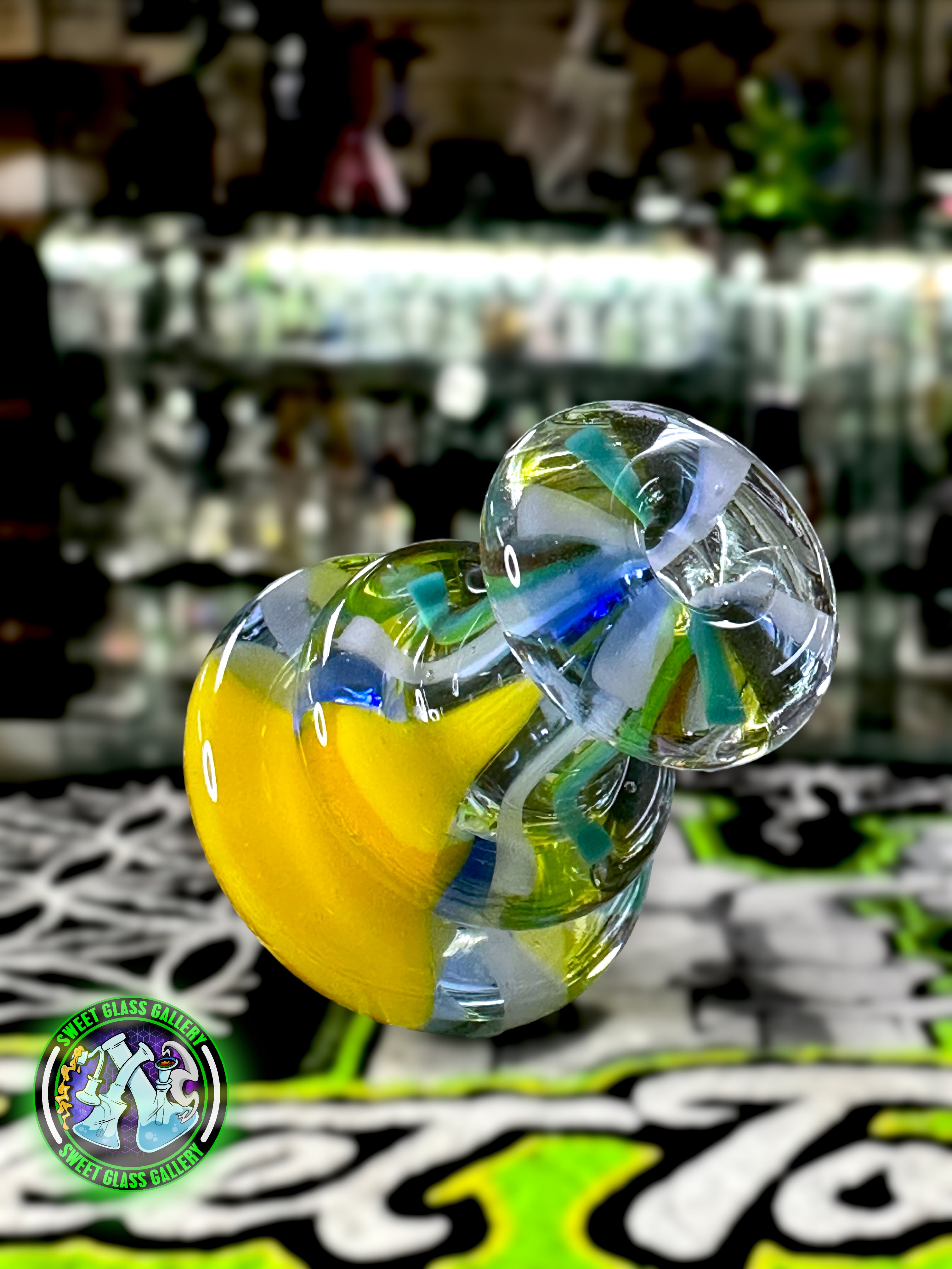 Blob Glass - Scrap Recycler Rig w/ Spinner Cap