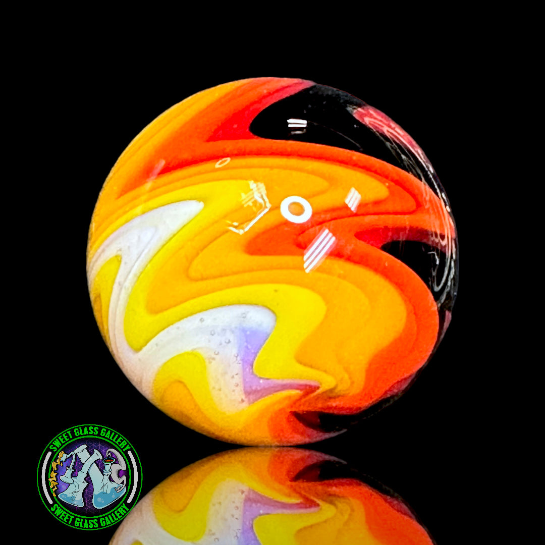 Andy Melts - Line-Worked Marble 24mm #4