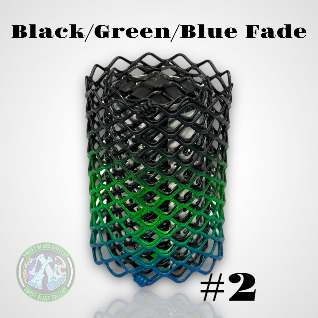 Mamba Guardz - Blazer GT8000 Torch Heat Cage #2 (Black/Green/Blue Fade)