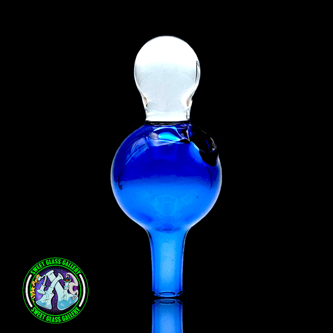 CPB Glass - Directional Carb Cap (Blue & Clear)
