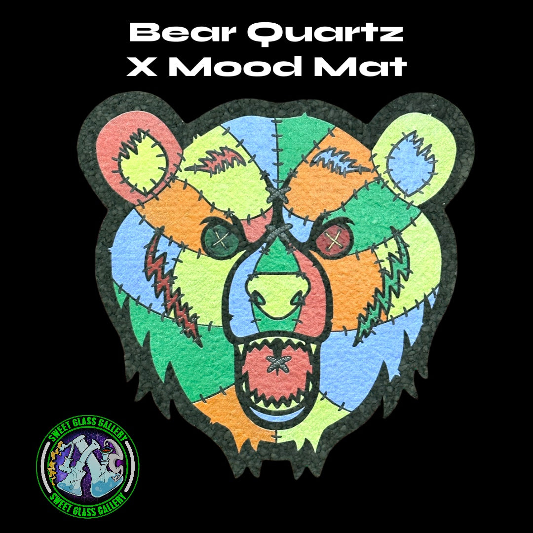 Moodmats -Dab Mat - Bear Quartz (Voodoo) Dab Mat