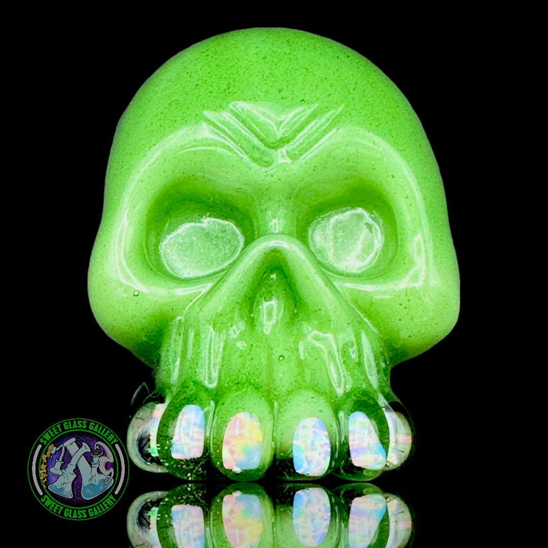 Carsten Glass - Skull Pendant