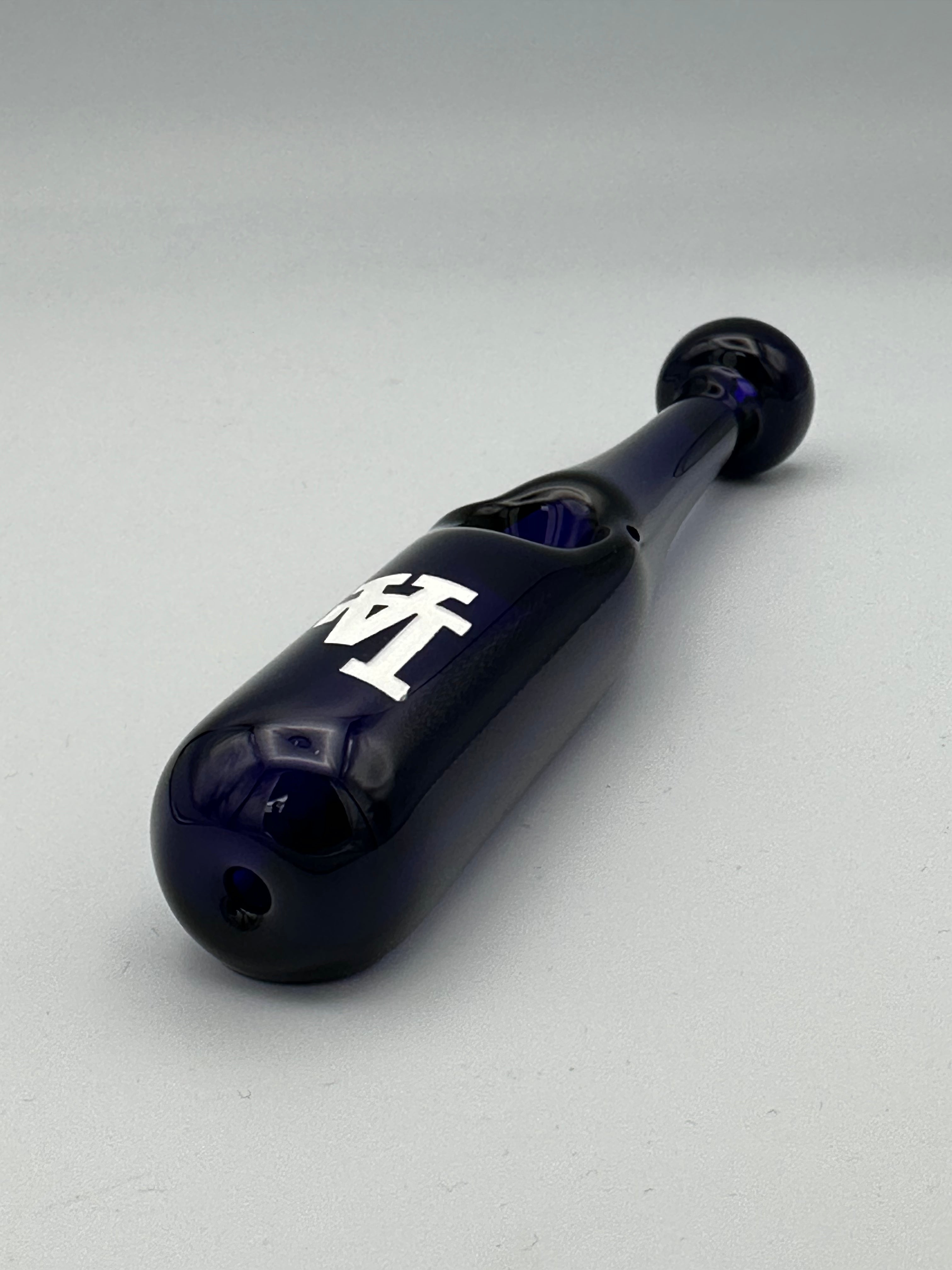 Daniel's Glass Art - Baseball Bat Dry Pipe (Los Angeles Dodgers)