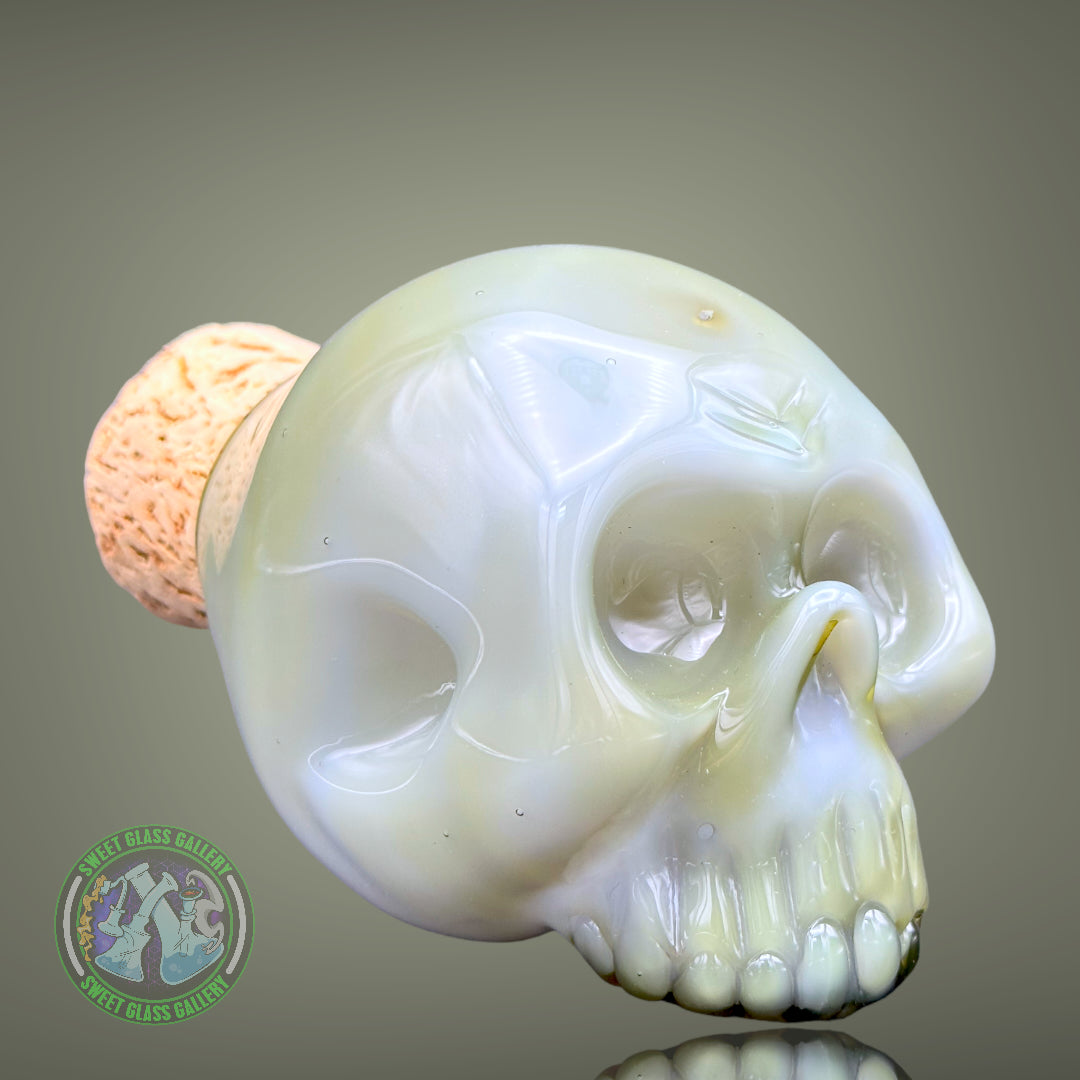 Carsten Glass - Skull Nug Jar (UV)