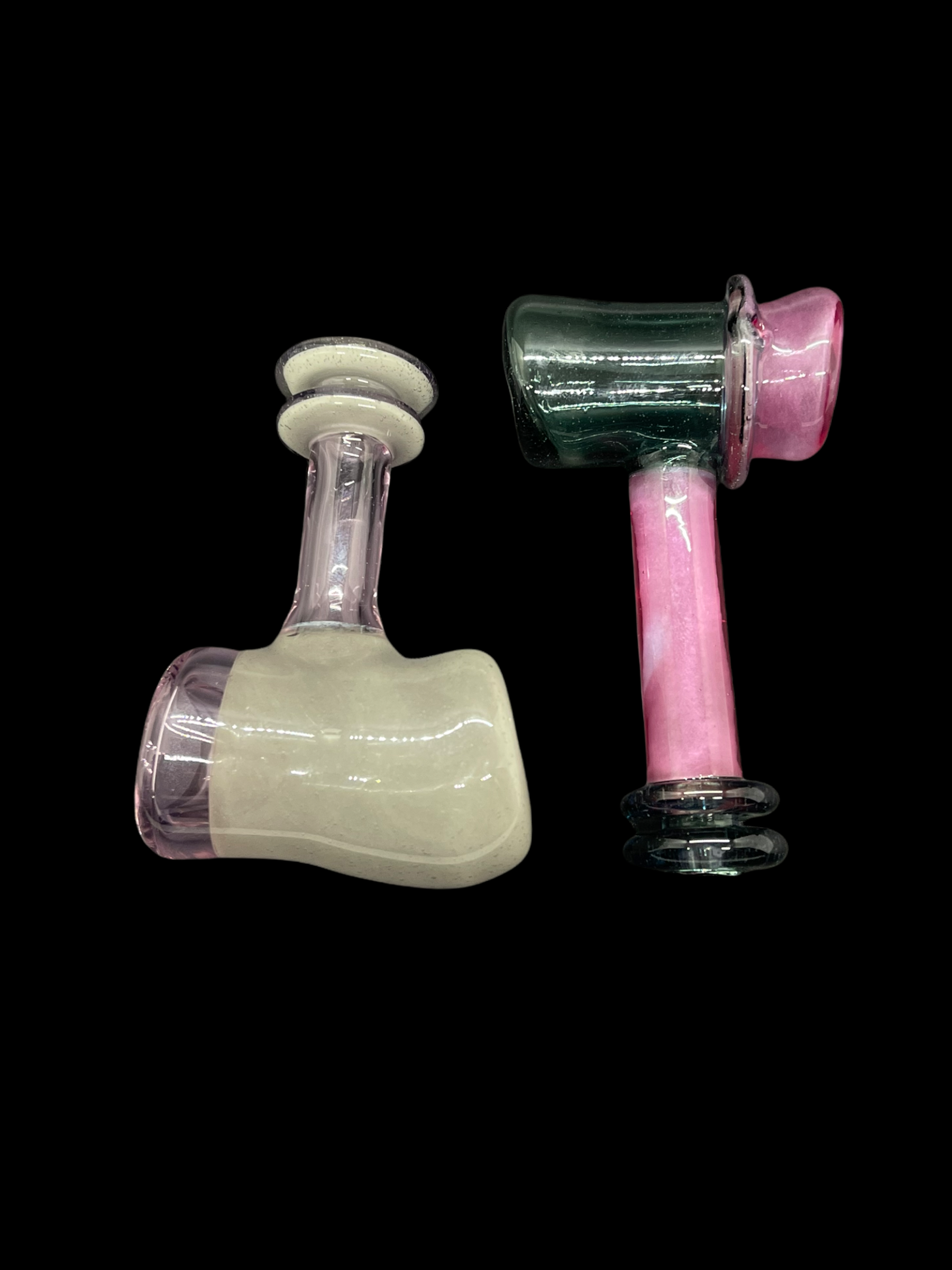 Heart And Mind Glass - Hammer Dry Hand Pipe