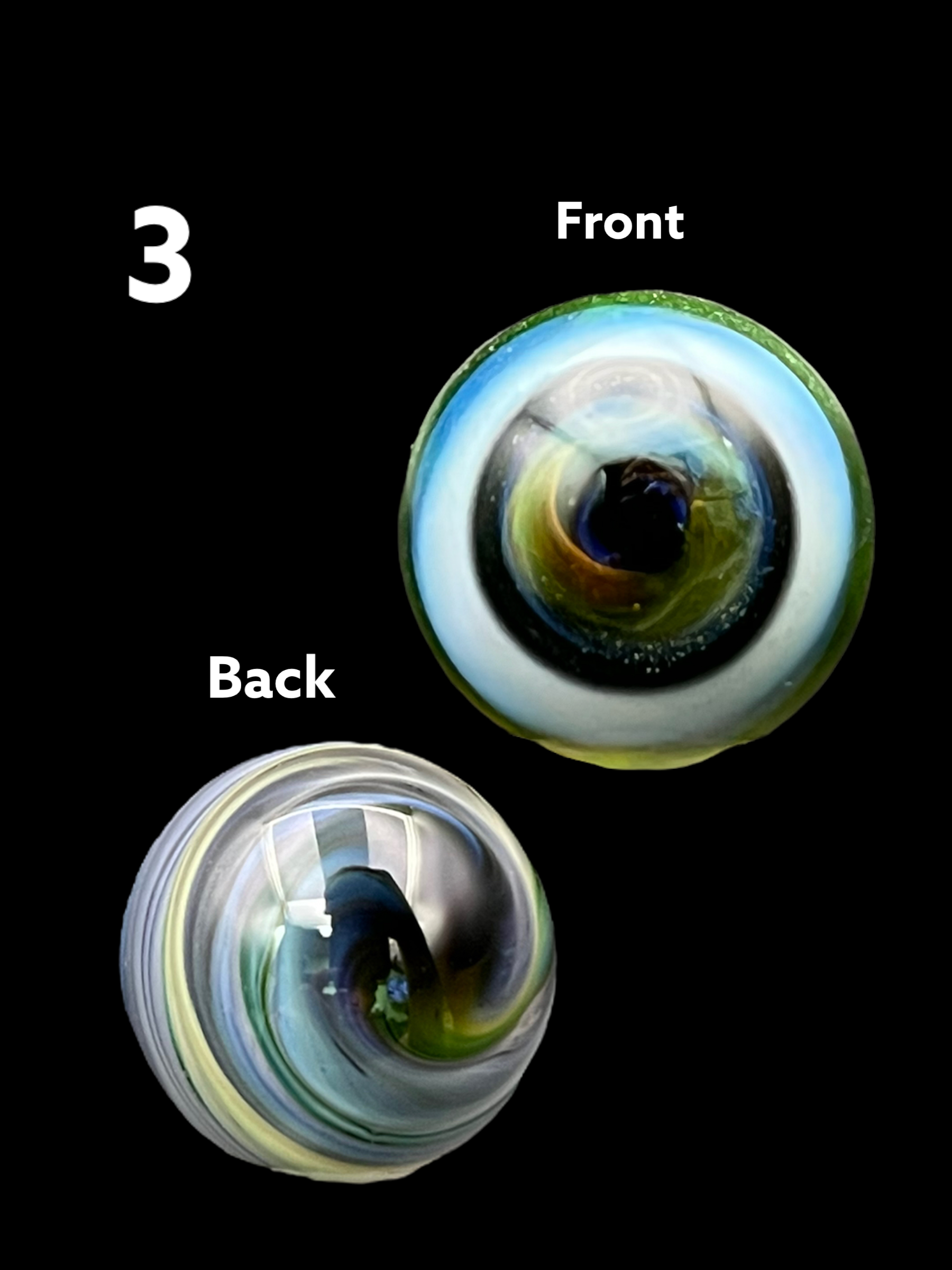 YBOT - Eyeball Marbles 25mm