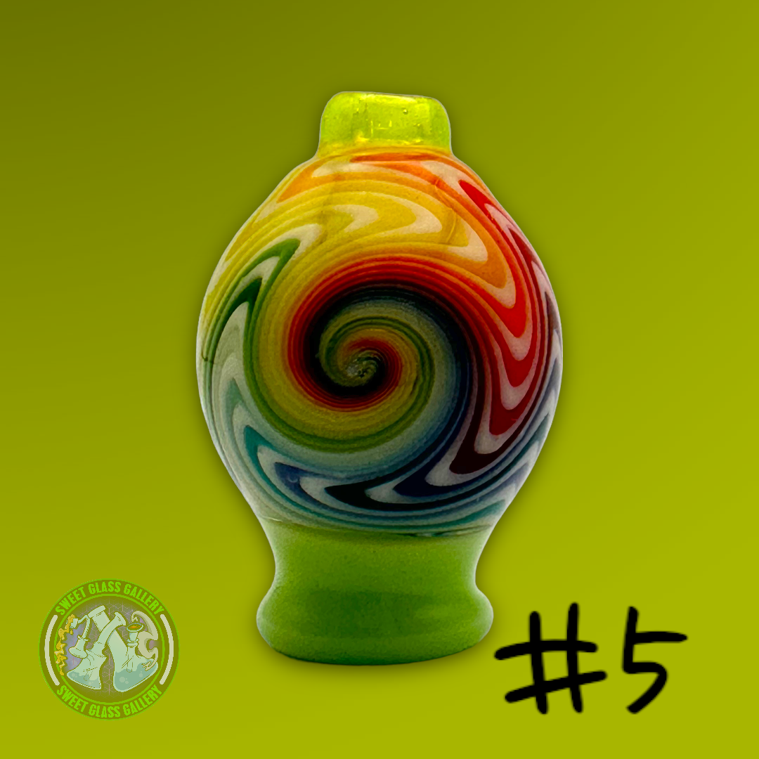 Daniel's Glass Art - Directional Bubble Carb Caps