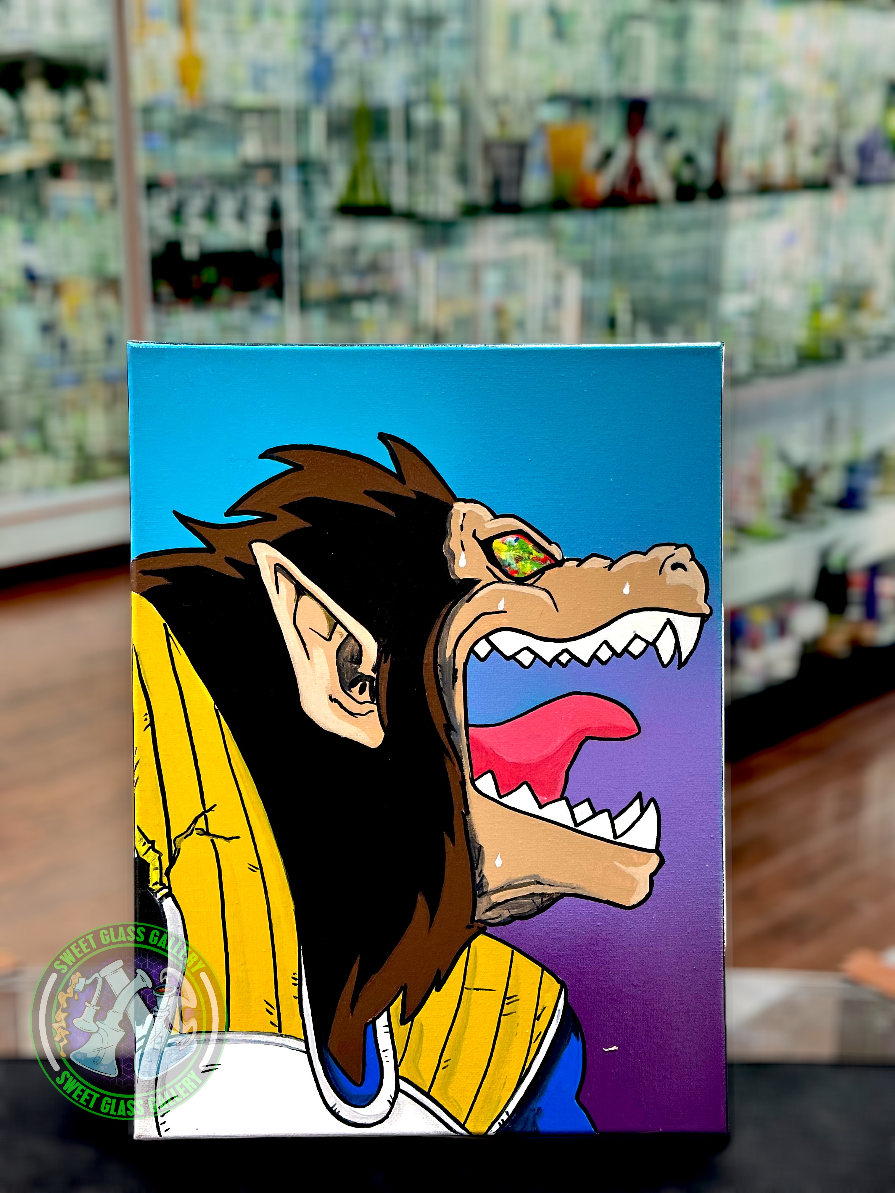 Avila Sicc - Painting (Great Ape Vegeta From Dragon Ball Z)