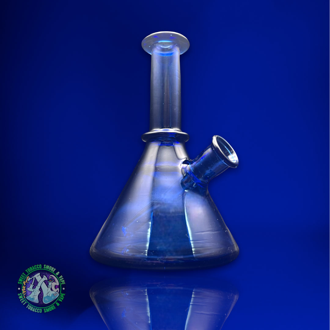 Selko Glass - Shreddy Flask Mini Beaker Rig (Cobalt Blue)