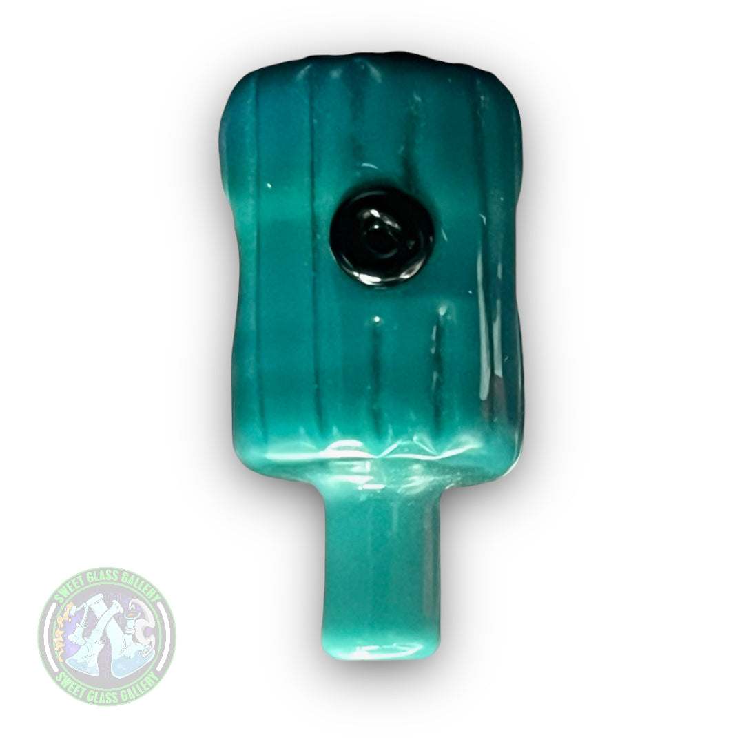 Rone Glass - Spray Can Tip Pendant (Really Tealy)