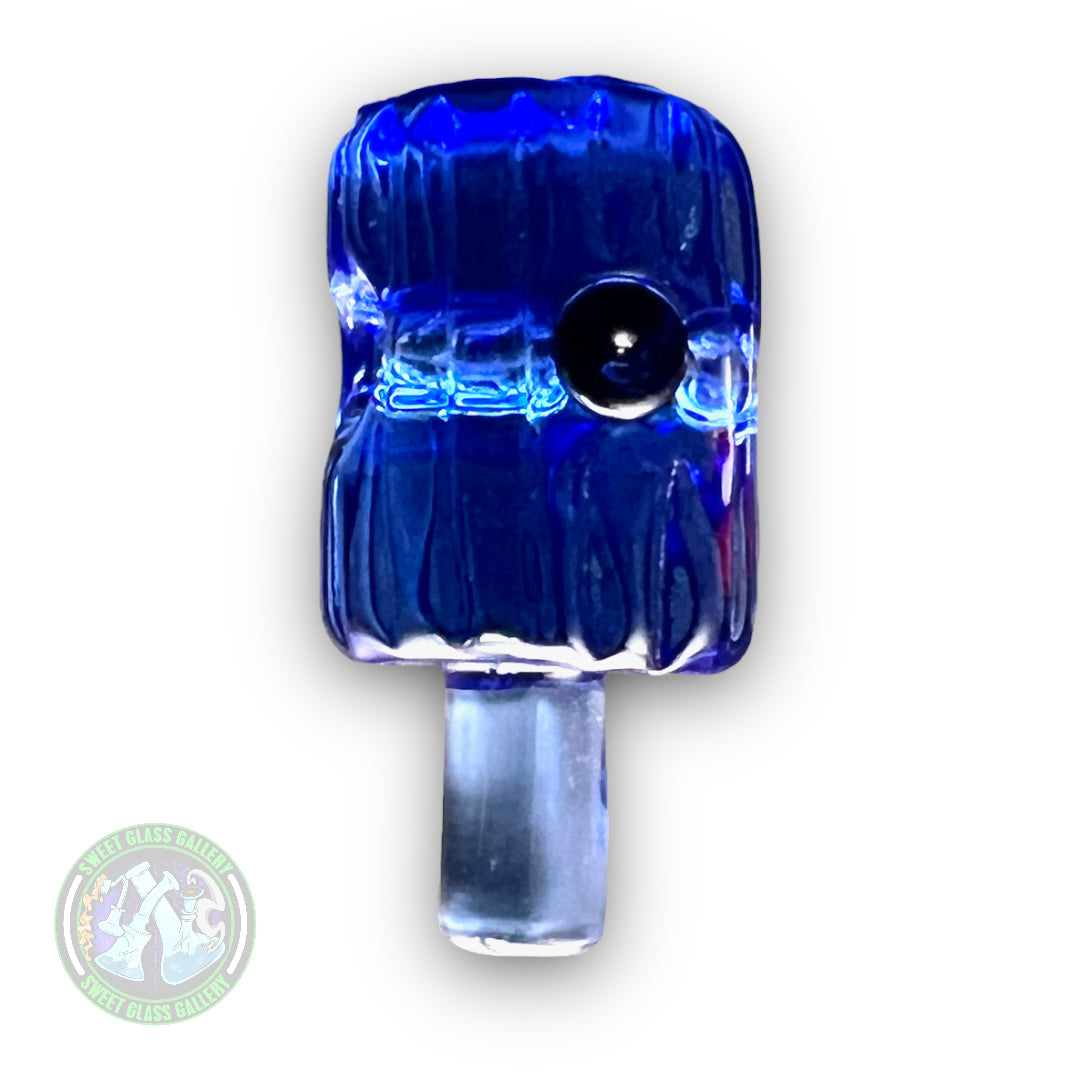 Rone Glass - Spray Can Tip Pendant (Cobalt Blue)