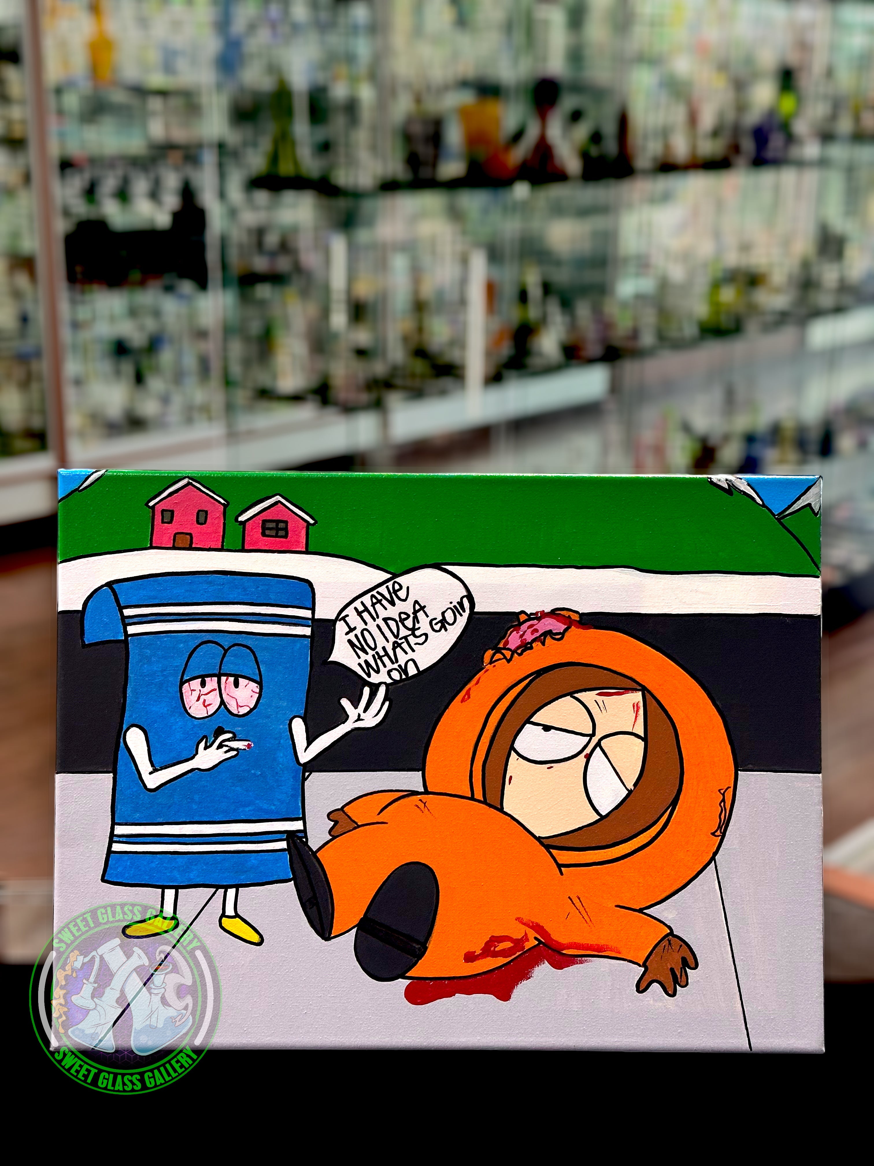 Avila Sicc - Painting (Towlie & Kenny - South Park)